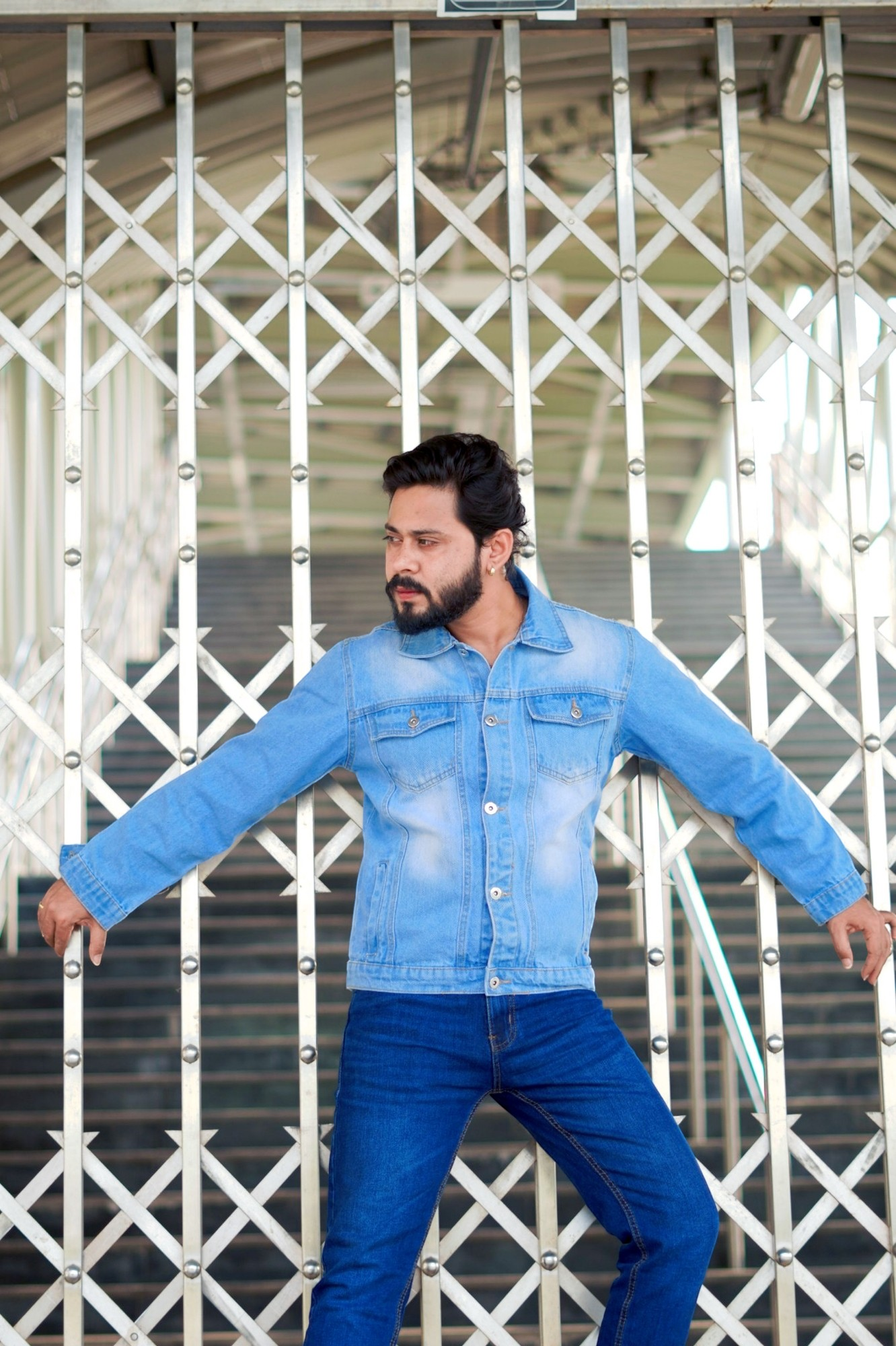 PhotoRoom-20251129_070038_3 Export Quality Denim Jaket - Light - Image 1